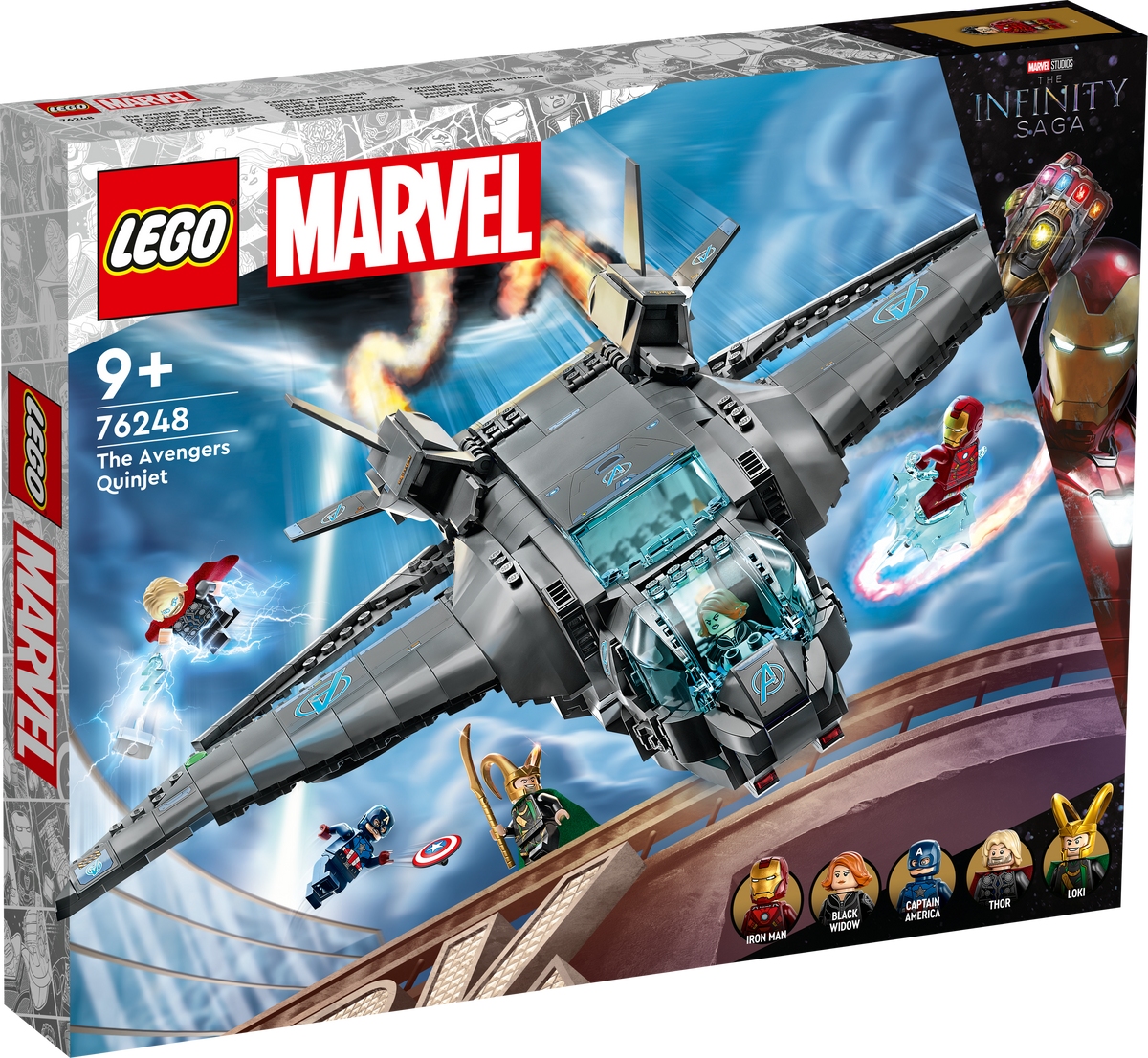 LEGO 76248 Il Quinjet degli Avengers - 76248