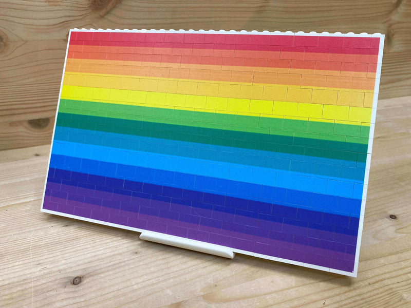Foto puzzle su mattoncini