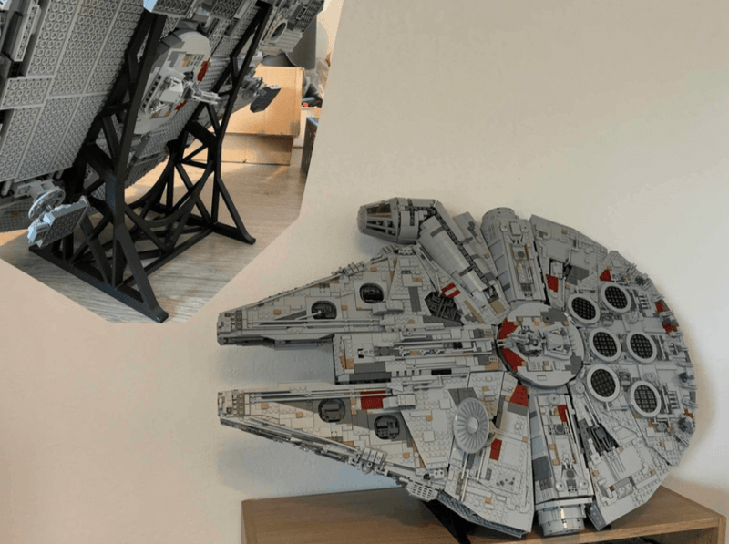 Supporto Millenium Falcon per set 75192