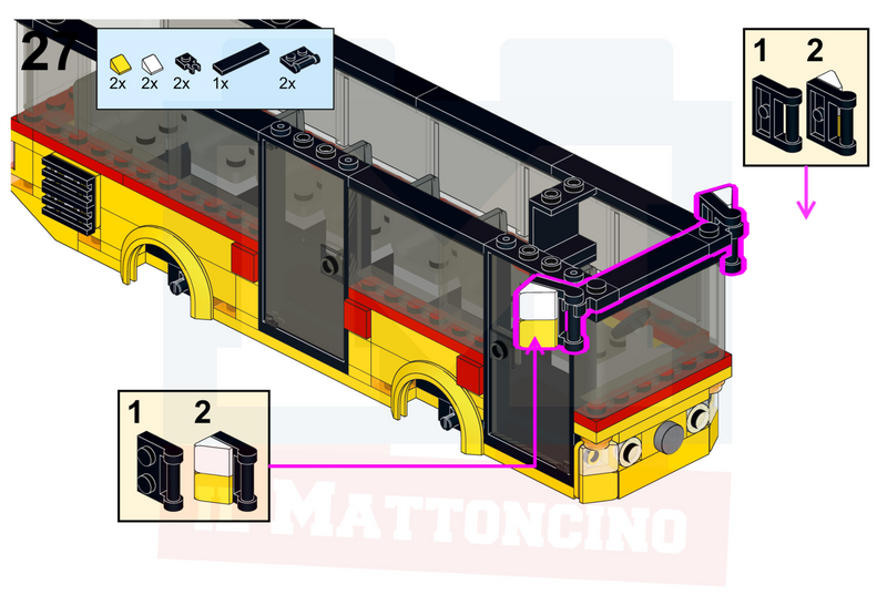 Il Mattoncino  Bus Autopostale "il Mattoncino" - MA-001