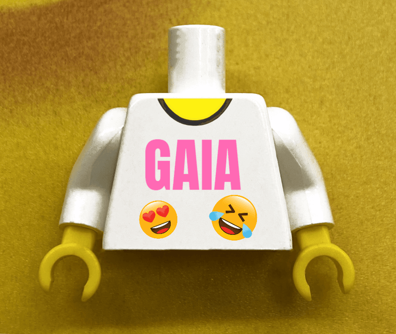 Torso Bianco personalizzato