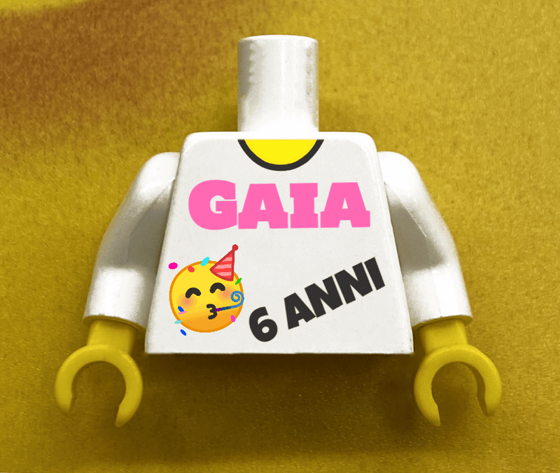 Torso Bianco personalizzato