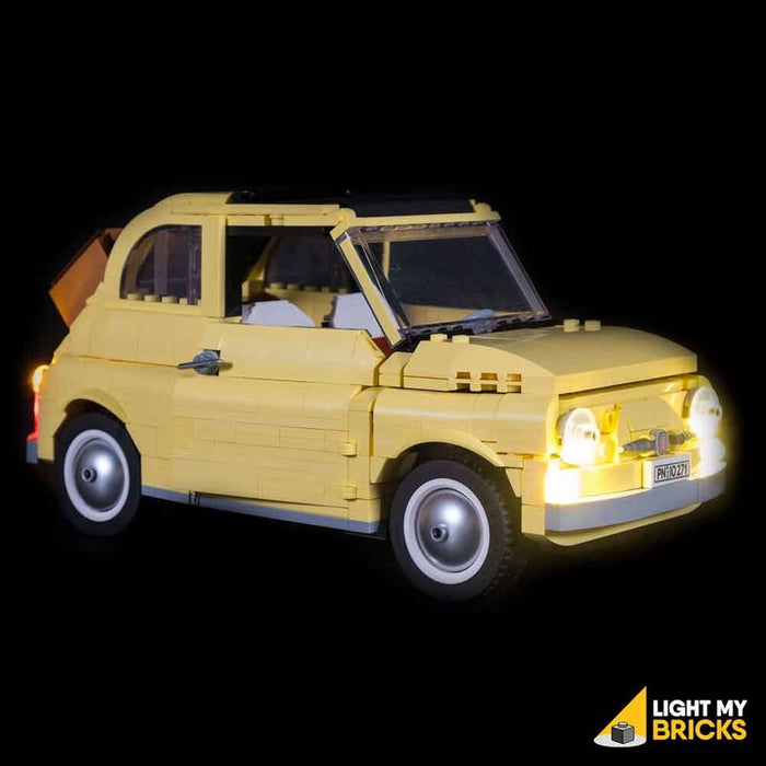 Light My Bricks  Kit di illuminazione a LED per LEGO® 10271 Fiat 500
