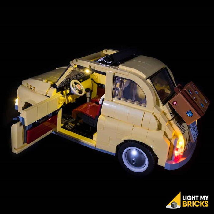 Light My Bricks  Kit di illuminazione a LED per LEGO® 10271 Fiat 500