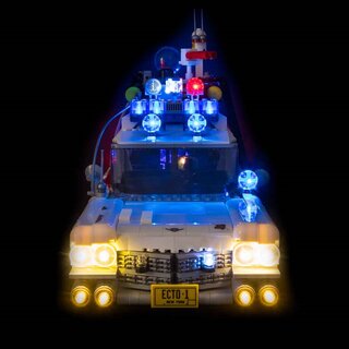 Kit di illuminazione a LED, suoni e telecomando per LEGO® 10274 Ghostbusters Ecto-1