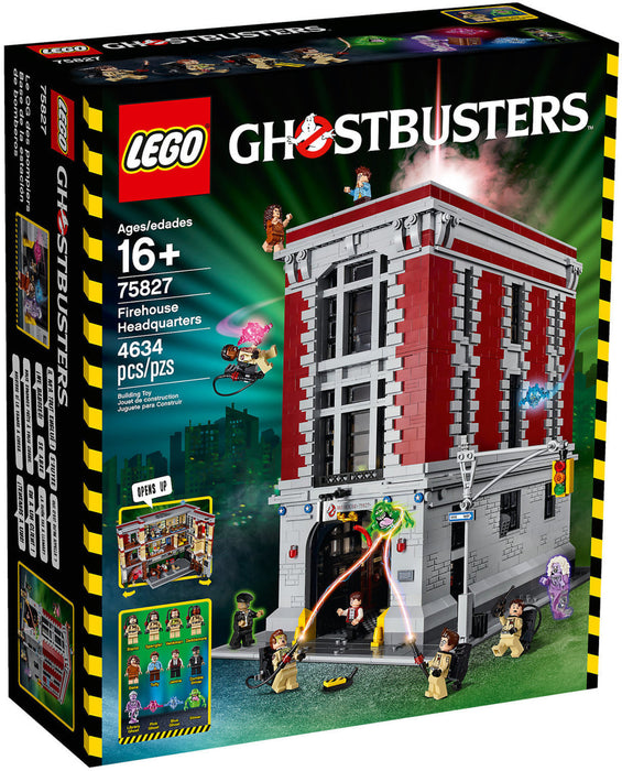 Ghostbusters Barracks Firehouse Headquarters 75827 — Il Mattoncino