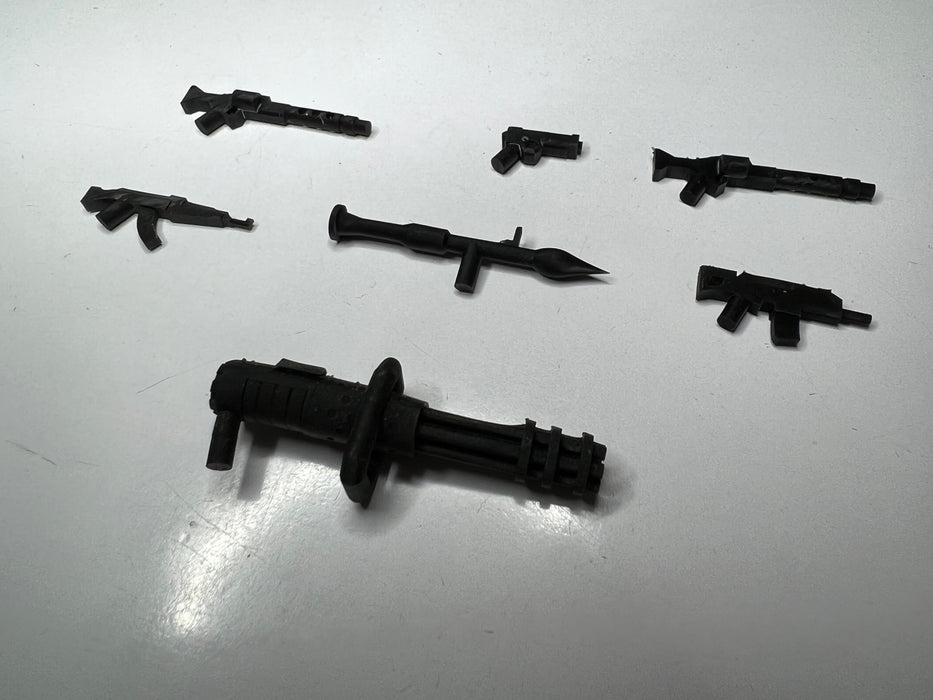 Modern Weapons Set for minifigures